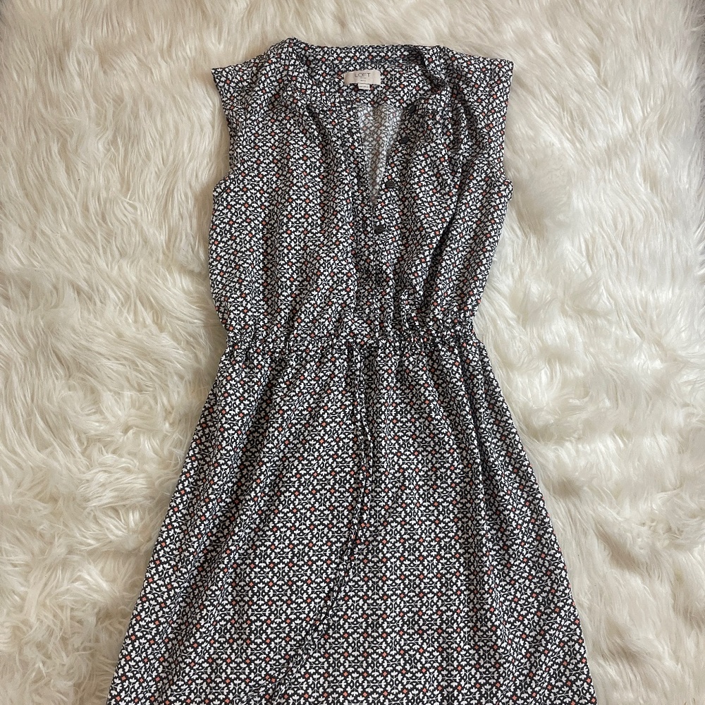 LOFT Floral Dress